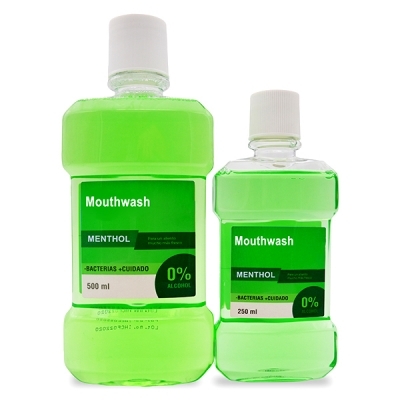 Private label alcohol free adult mouthwash 250 ML 500 ml 