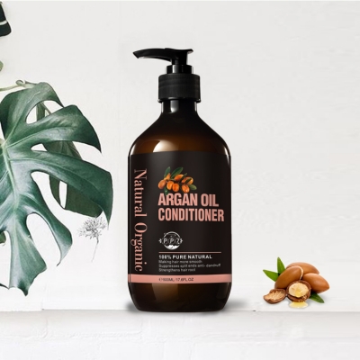 Organic herbal argan oil moisturizing conditioner hair shampoo