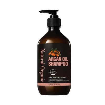 Natrual moisture hair argan oil organic keratin conditioner shampoo